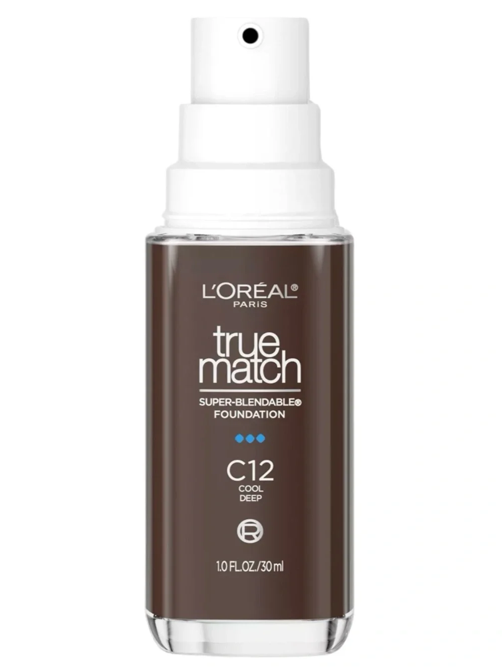 3/$12 L'Oréal C12 Cool Deep True Match Super Blendable Foundation 1oz